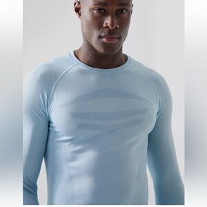 NEW Boohoo MAN MAN ACTIVE SEAMLESS MUSCLE FIT LONG TOP Size: S